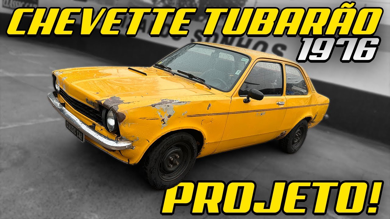 (VENDIDO) CHEVETTE TUBARÃO PARA PROJETO!