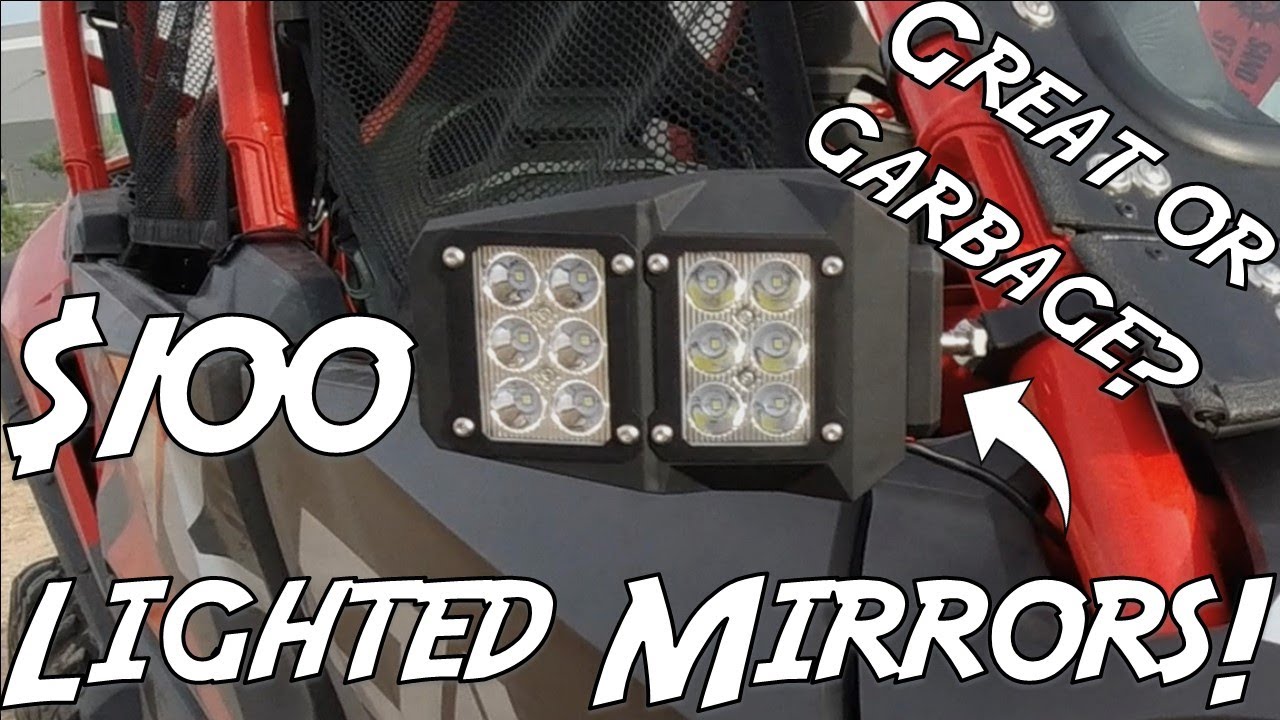 Great or Garbage - Budget Lighted Kemi Motot UTV MIrrors