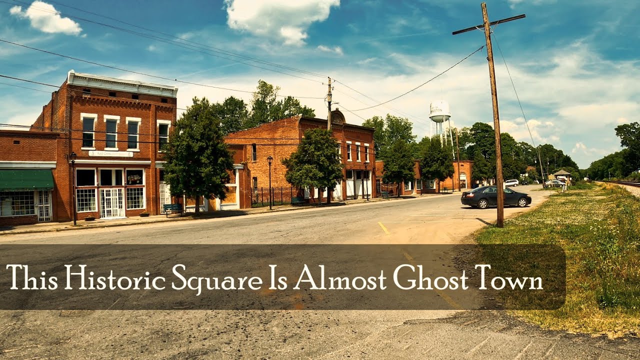 Once A City Square, Now Nearly A Ghost Town - Downtown Kingston, GA Walking Tour