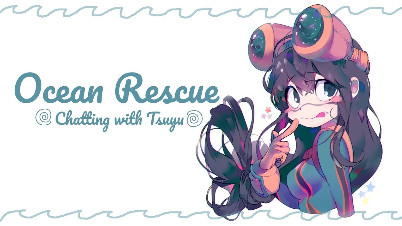 ღ Tsuyu Rescues You! ღ My Hero Academia ASMR (Soft Spoken, Ocean Ambiance)