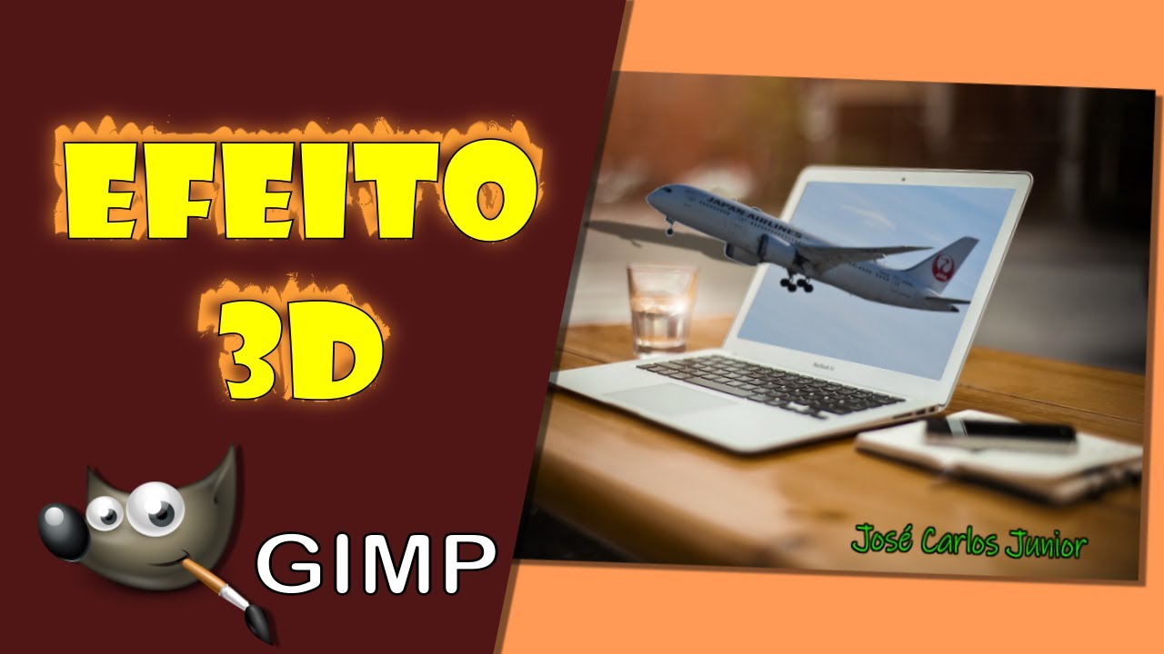 Efeito 3D no Gimp