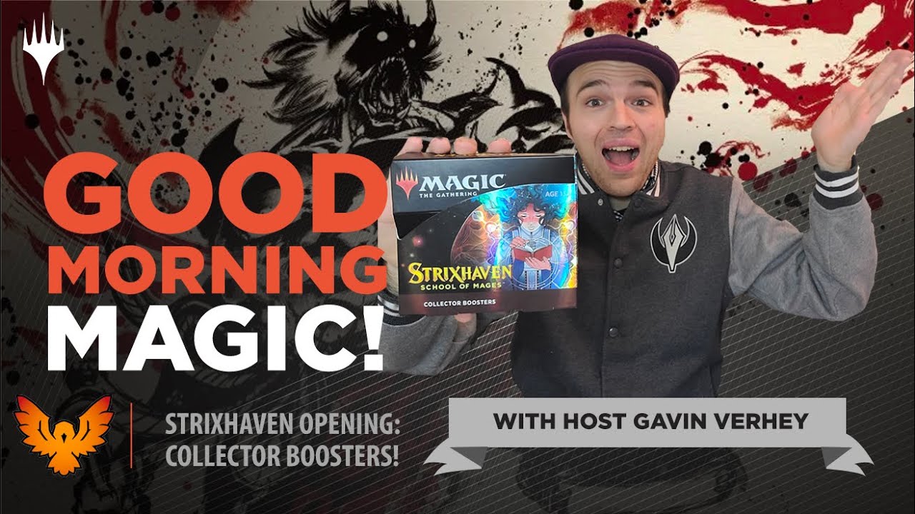 So Many Foil Mystical Archive Cards! Strixhaven Collector Booster Box Opening! | Good Morning Magic