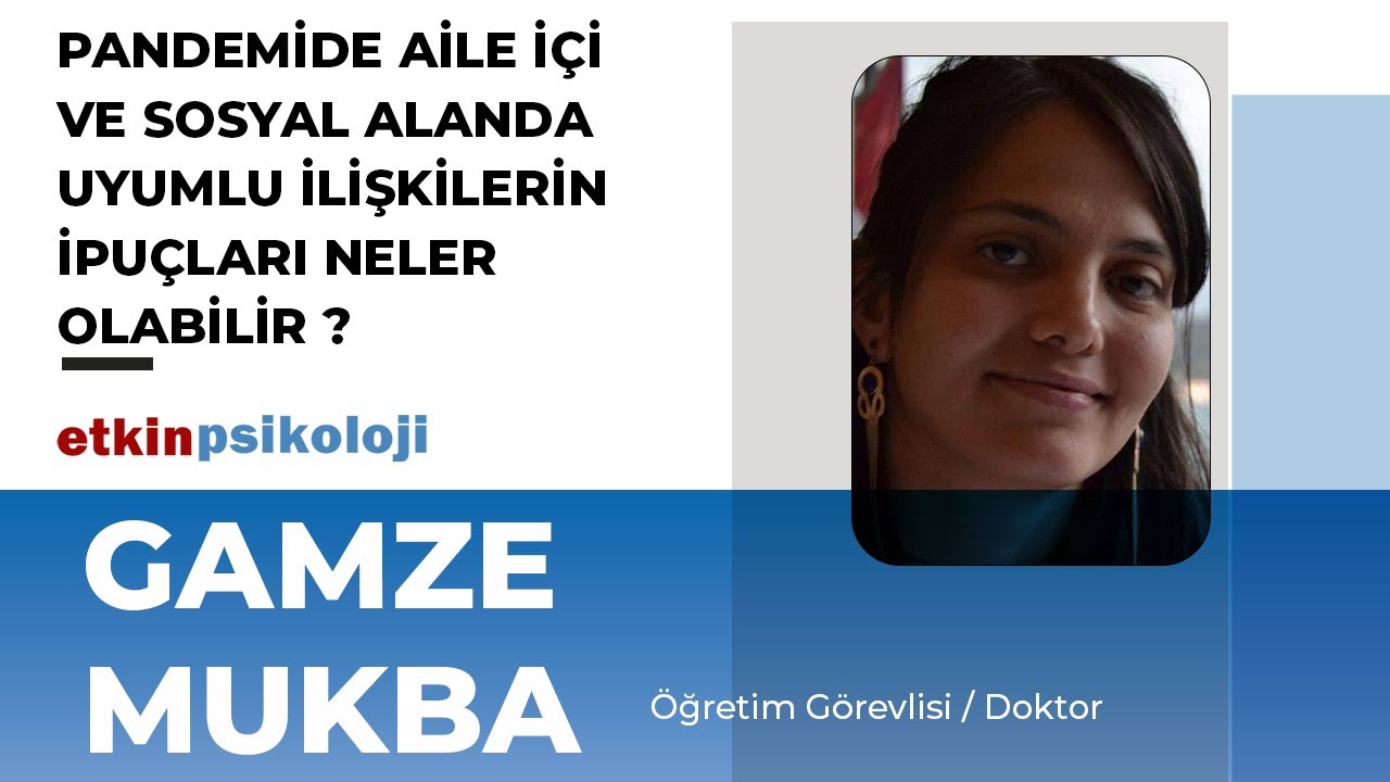 PANDEMİDE AİLE İÇİ VE SOSYAL ALANDA UYUMLU İLİŞKİLERİN İPUÇLARI NELER OLABİLİR ?