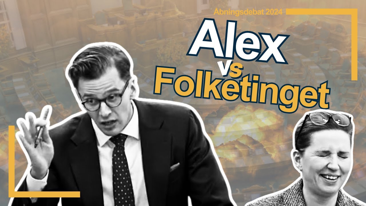 Kan nogen slå Alex i dag? │ Folketinget │ Alex Vanopslagh