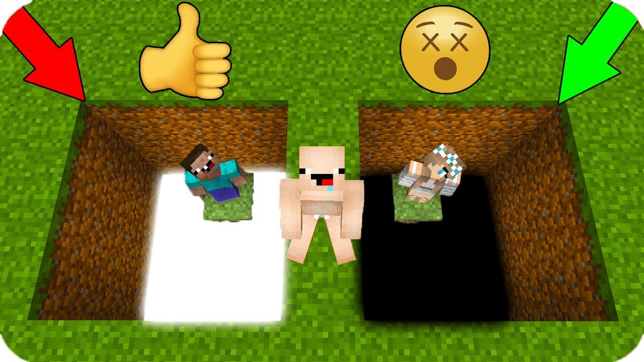 TROLL BEBEK HAYATTA KALMAK İ&Ccedil;İN HANGİSİNİ SE&Ccedil;ECEK! 😱 Minecraft