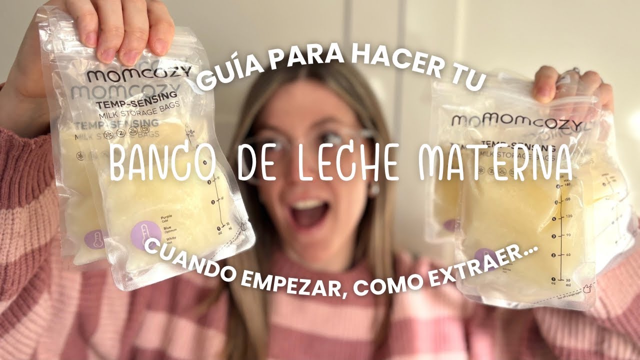BANCO DE LECHE MATERNA - GUÍA💪🏻🍼 | ¿Cuándo empezar? ¿Cómo extraer? ⏰🤔