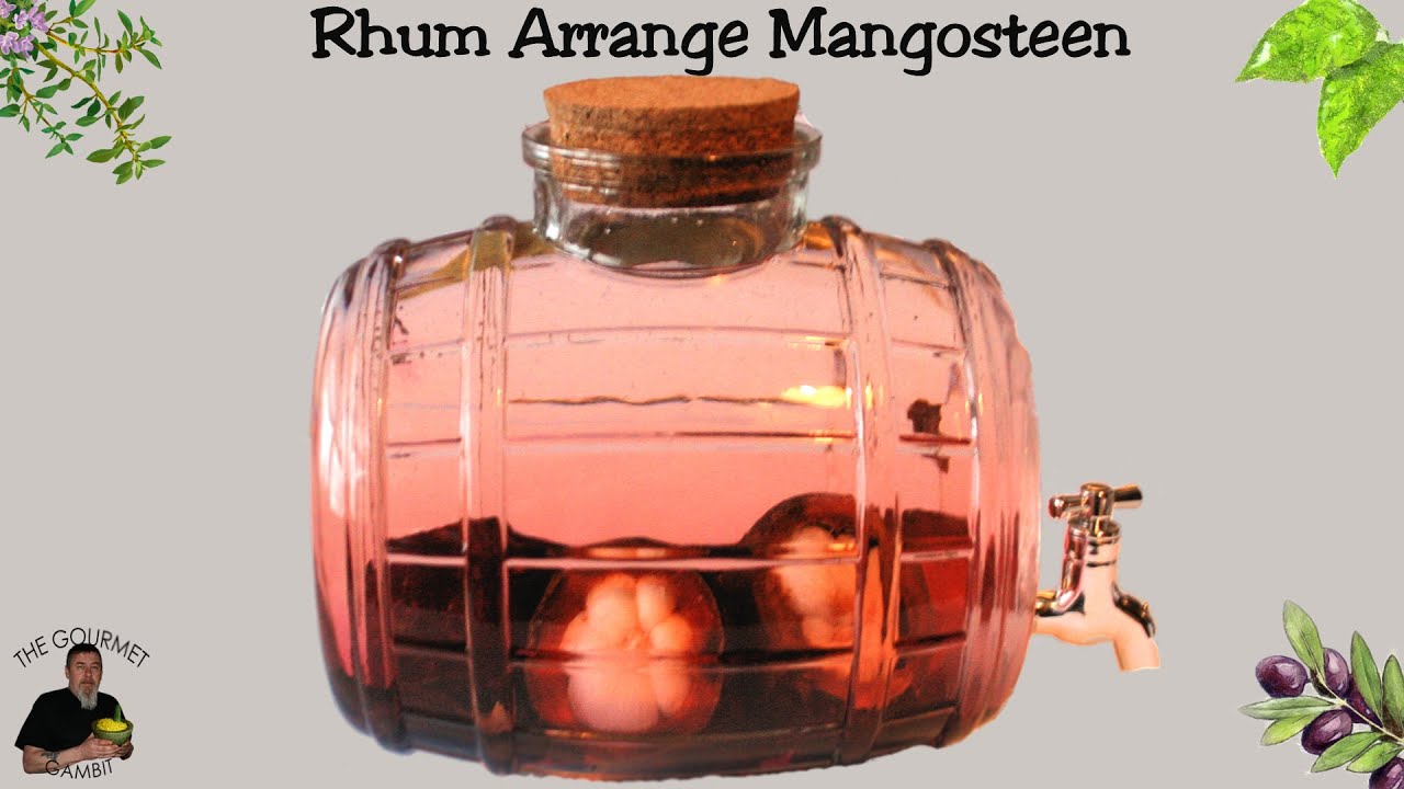 Rhum Arrangé Mangosteen Flavor | Caribbean Arranged Rum