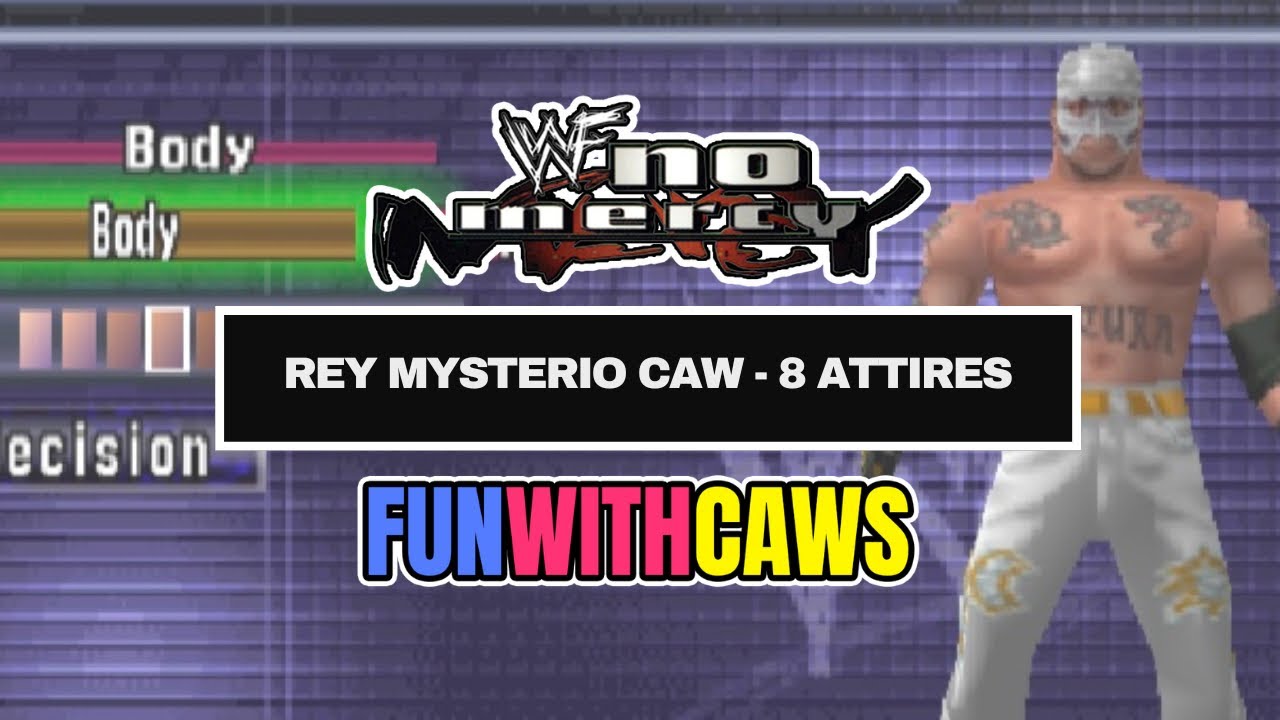 making Rey Mysterio in WWF No Mercy!