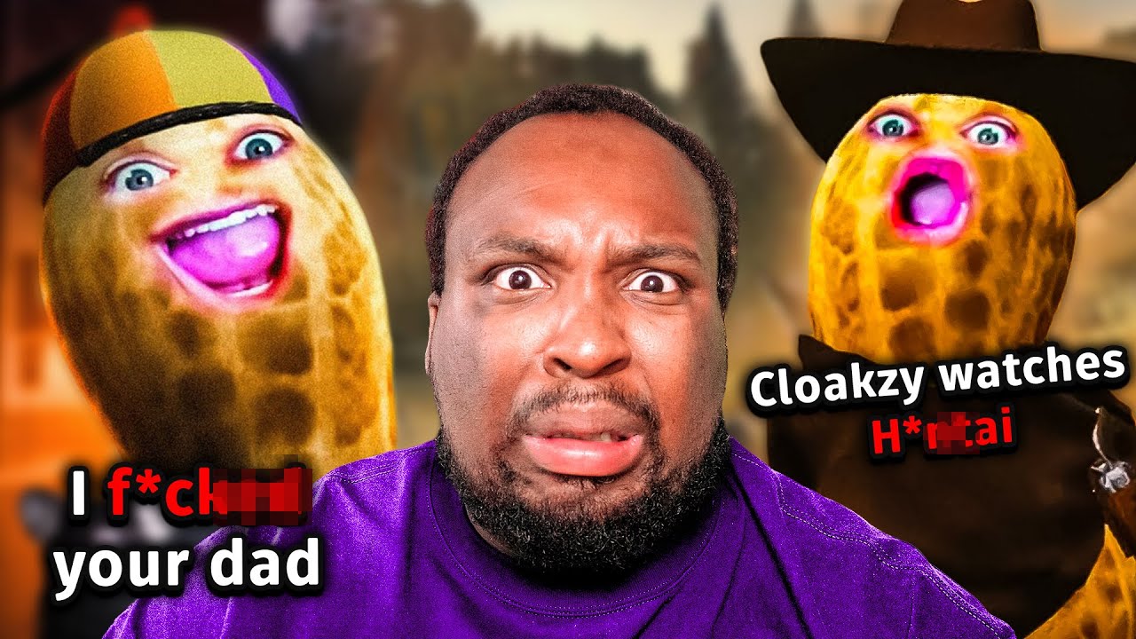 Watching TheBurntPeanut until we get BANNED…..horrible idea