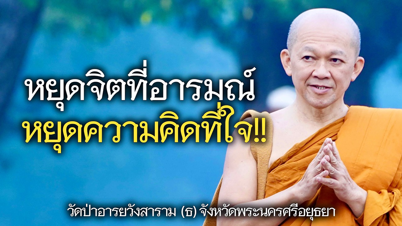09.03.69 | หยุดจิตที่อารมณ์  หยุดความคิดที่ใจ!! | เจ้าคุณอาจารย์อารยวังโส | วัดป่าอารยวังสาราม