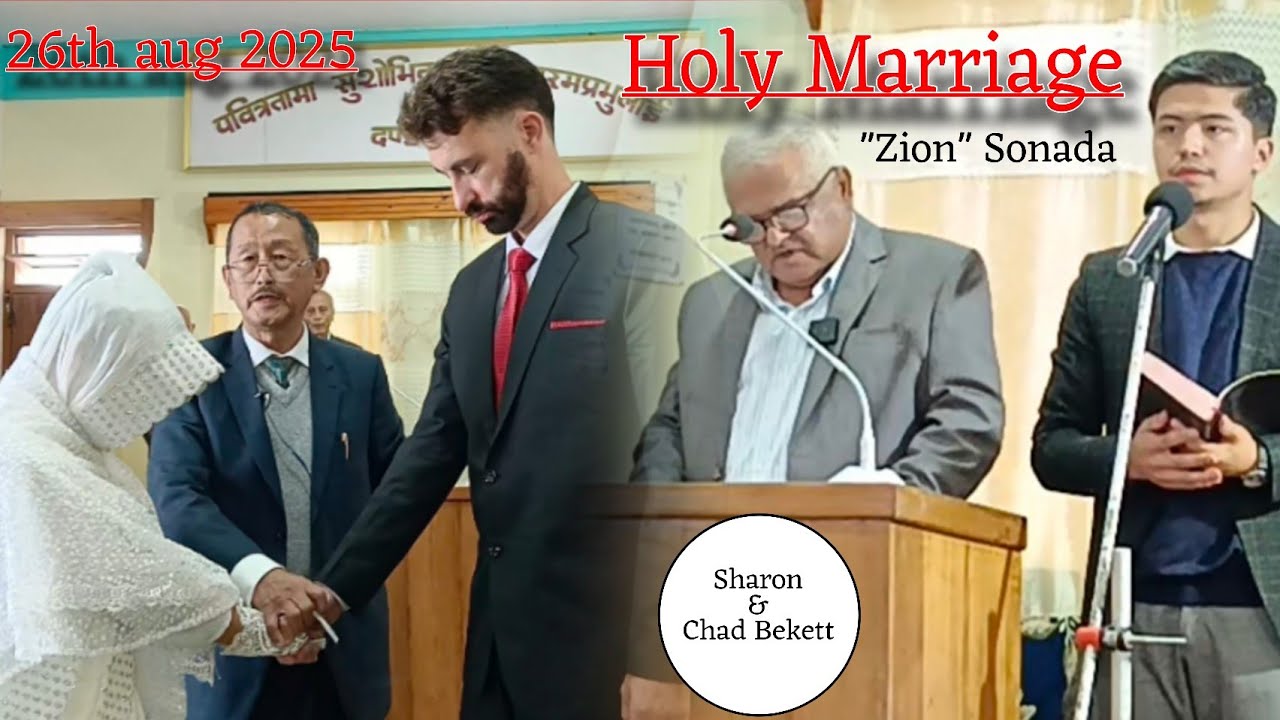 HOLY MARRIAGE / BRO CHAD AND SHARON/ SONADA ZION