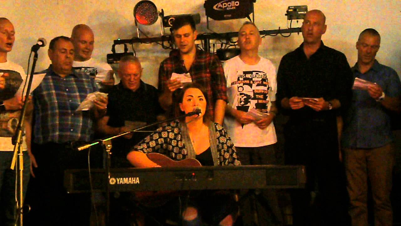 Bronwen Lewis performs Bread and Roses at the LGSM Pits and Perverts Pre-Pride Party