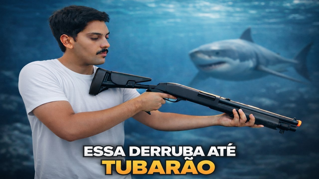 Comprei a Shotgun M56C Double Eagle  /  Review + Teste de tiro
