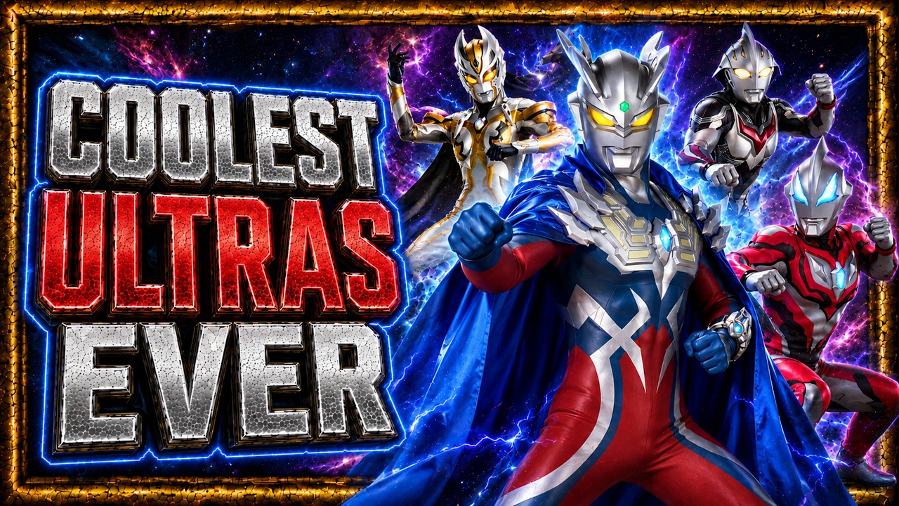 Top 10 Coolest ULTRAS in ULTRAMAN!!!