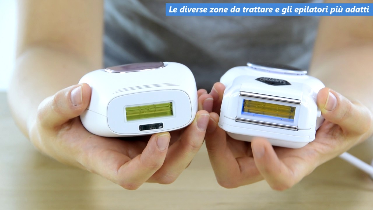 Le zone trattabili con l'epilatore a luce pulsata | Le rubriche di QualeScegliere.it