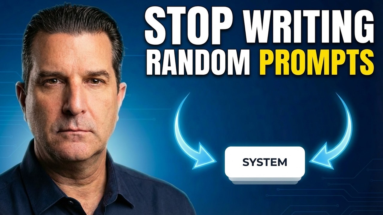 The AI Prompt System Blueprint (Build Repeatable AI Workflows)