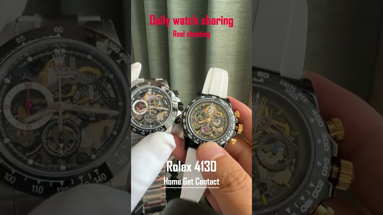 Rolex 4130 #watch #theothersideofmakebelieve #patekphilippe