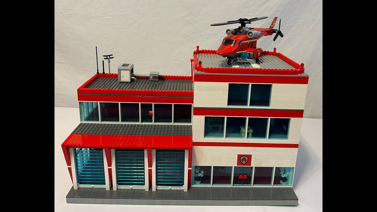 Custom Lego Fire Department MOC