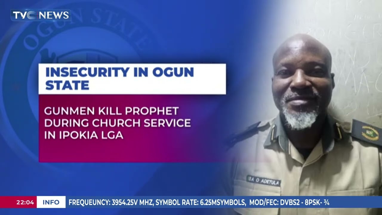 Gunmen Kill Prophet During Church Service In Ipokia LGA Of Ogun State