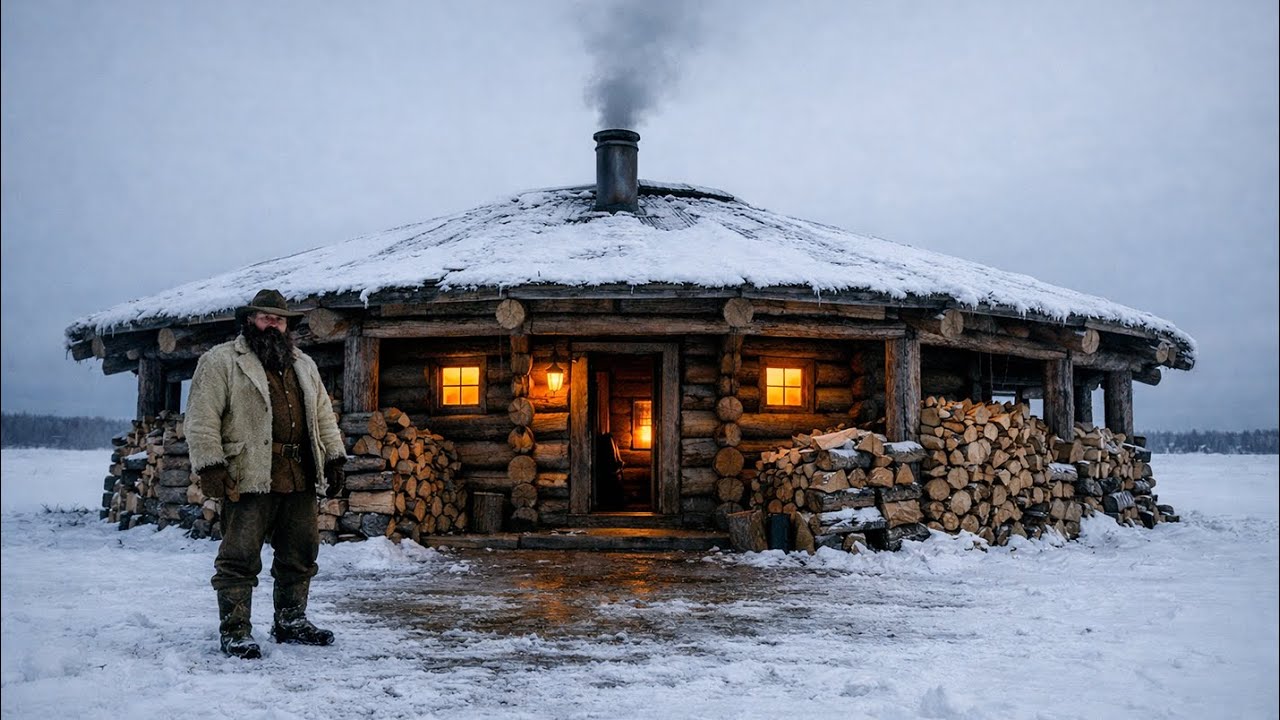 Neighbors Laughed at His Cabin Design… Until Winter Couldn’t Freeze Him