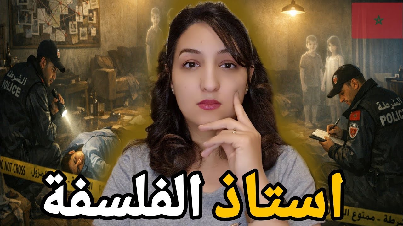 شكون صفاها لأستاذ الفلسفة🇲🇦وشنو سر الورقة لي تلقات فجيبو⁉️وكيفاش قدرات تحل لغز القضيه ⛔️