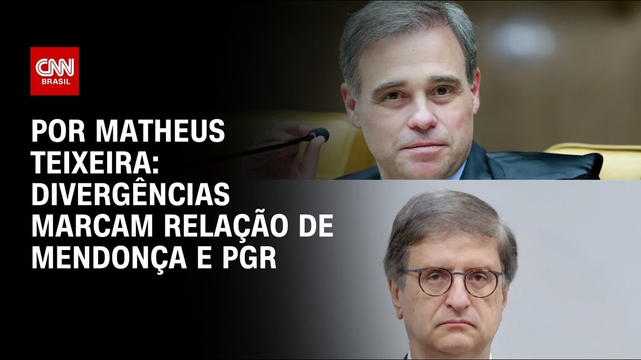 Análise: Divergências marcam relação de Mendonça e PGR | BASTIDORES CNN