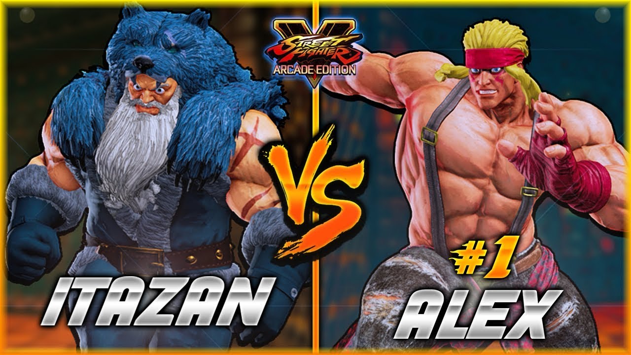 SFV AE 🔥 ITAZAN (Zangief) vs GUNFIGHT (#1 Online ALEX) | FT3 Set 🔥 SF5 TenSFV