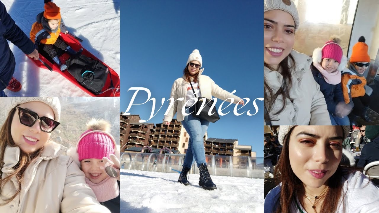 Notre séjour ski en famille dans les Pyrénées ☃️❄️🎿 #ski #pyrénées 