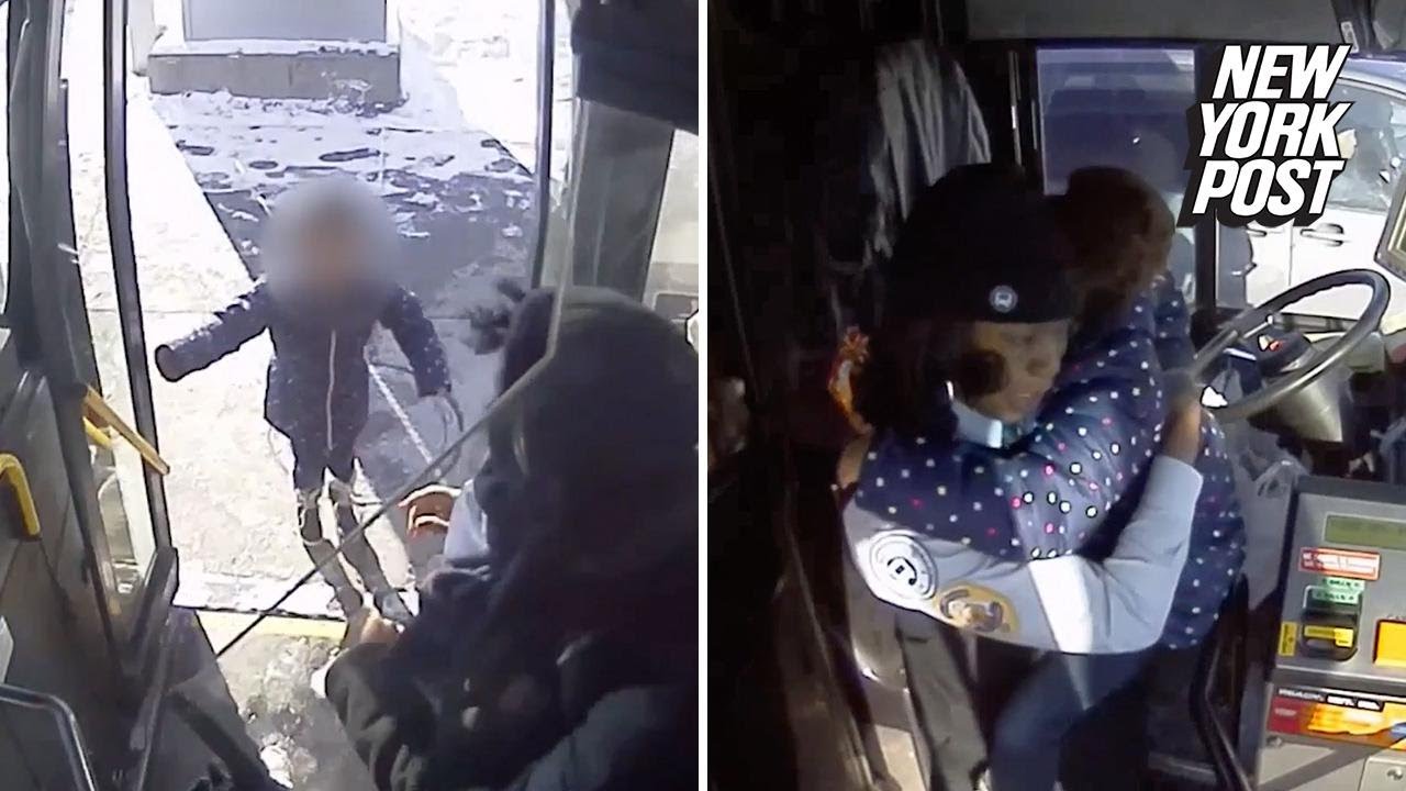 Heroic Bus Driver Comforts Frantic Little Girl After Her Mom Has a Seizure | New York Post