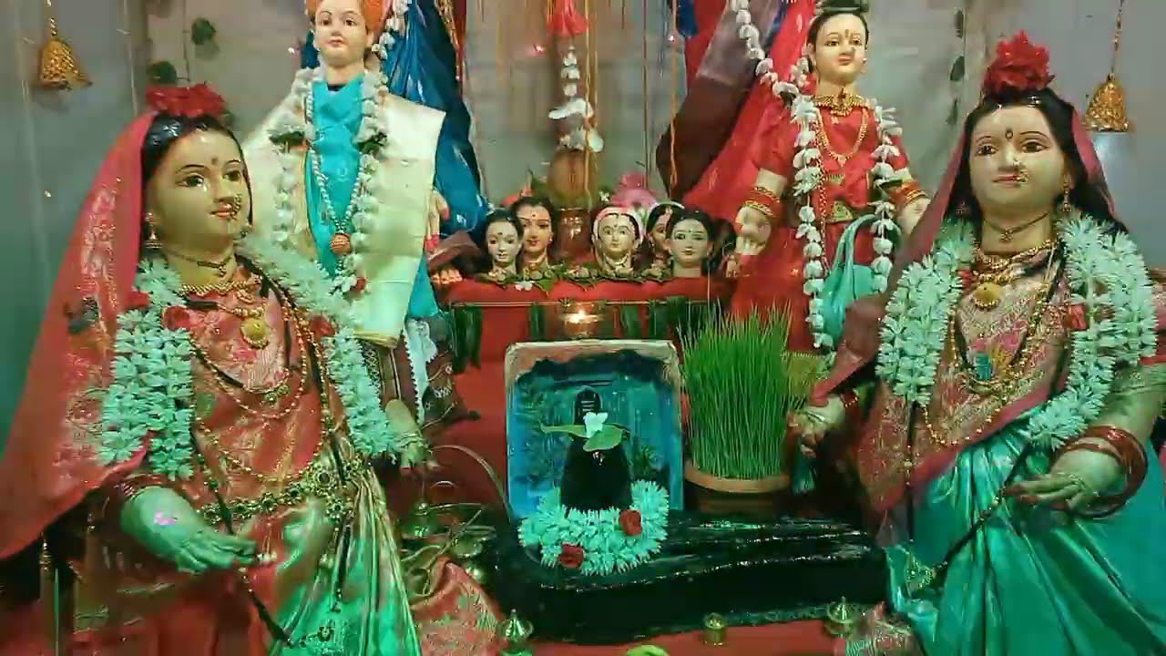 🙏✨महालक्ष्मी आगमन ✨🙏.... ठाकरे परिवार 2025