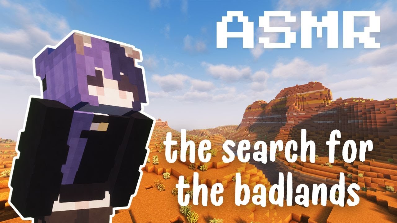 ASMR 🏜️ this video doesn't end until I find a badlands biome [whispered Minecraft gameplay]