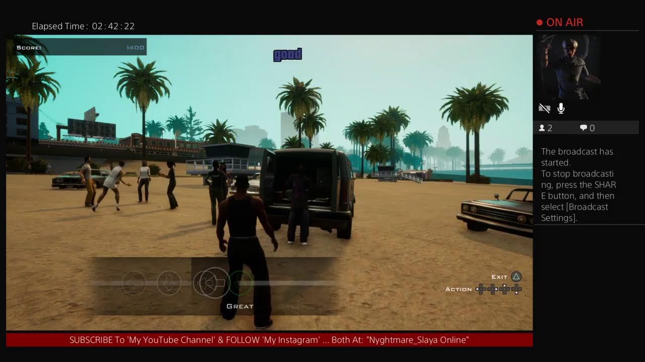 Nyghtmare_Slaya - GTA San Andreas 2/8/2026 !!!! [Live On PS4]