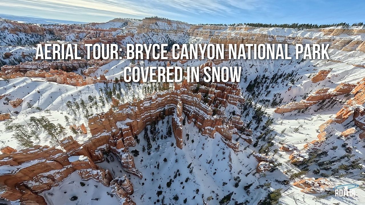 Bryce Canyon National Park With Her Snow Jacket On