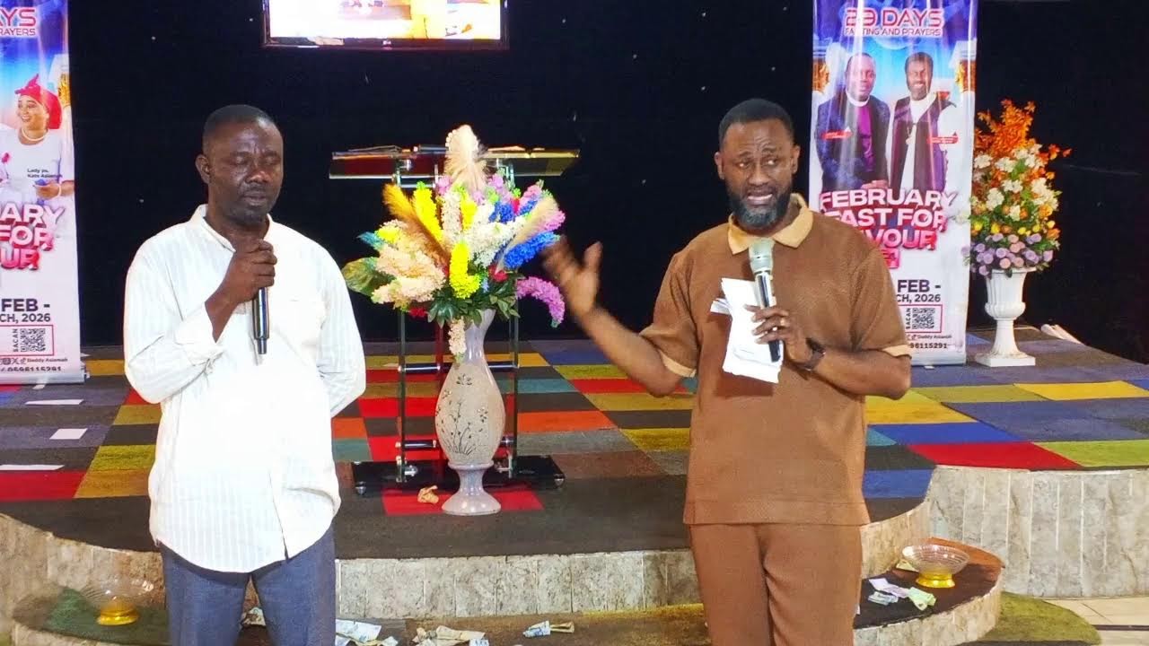 🔴LIVE - 1ST SERVICE - MIDWEEK PROPHETIC AND MIRACLE TOUCH SERVICE WITH Daddy Asiamah - 25/02/2026