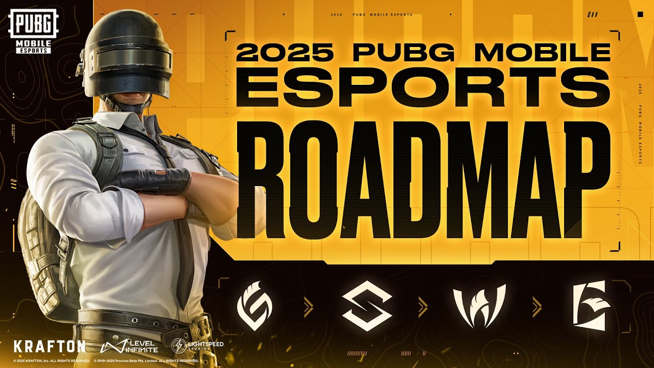 2025 PUBG MOBILE ESPORTS ROADMAP | YOU CAN BE THE #1