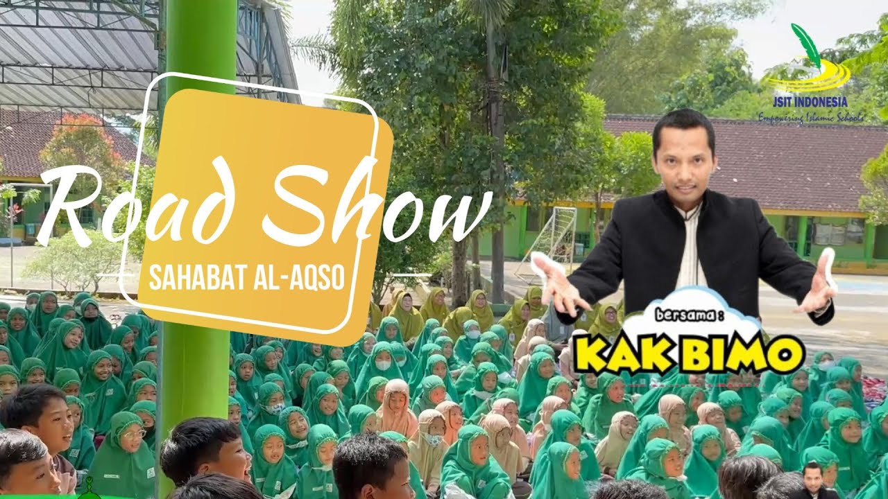 LUCU ABIS !! MENDONGENG BERSAMA KAK BIMO - KISAH ISRA' MI'RAJ ROAD SHOW SAHABAT AL-AQSO