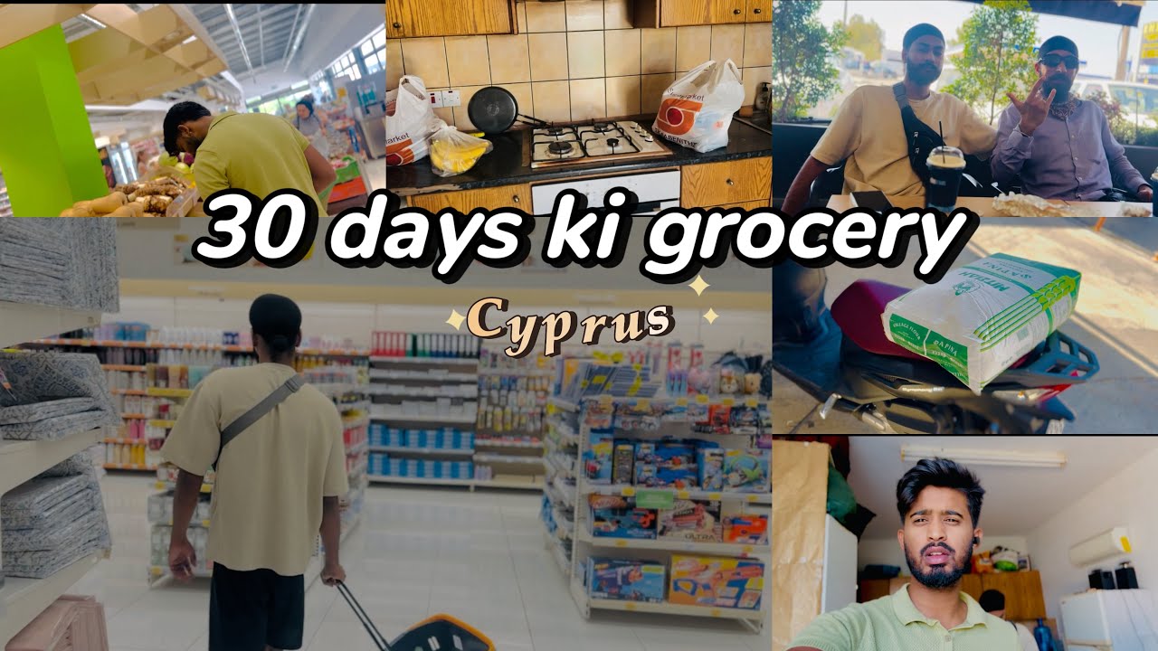 Grocery Prices in Cyprus 🇨🇾2025| Nicosia mall Cyprus 🇨🇾| Grocery Shopping Vlog |