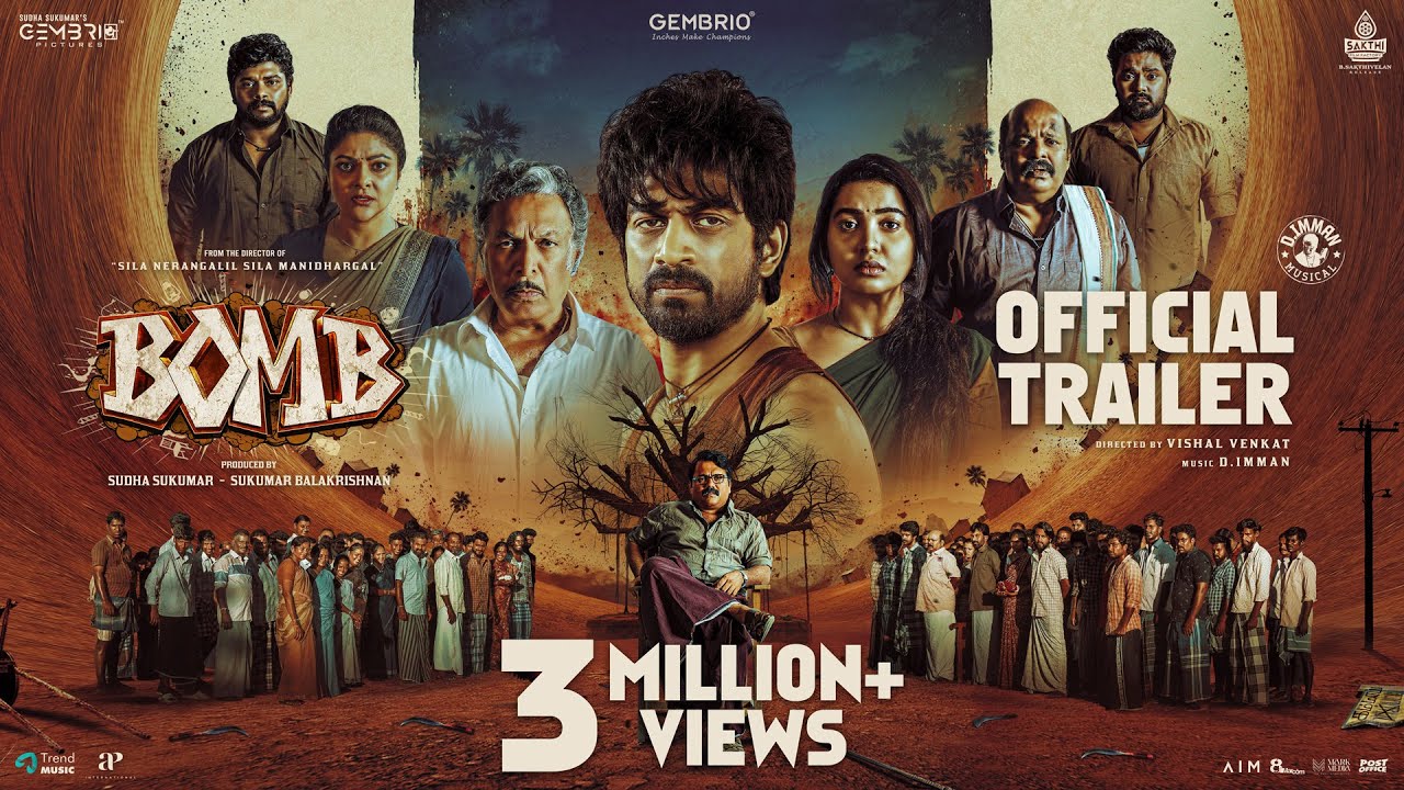 Bomba &ndash; Zwiastun | Arjun Das, Śiwathmika, Kaali Venkat | D. Imman | Vishal Venkat | Zdjęcia Gembrio
