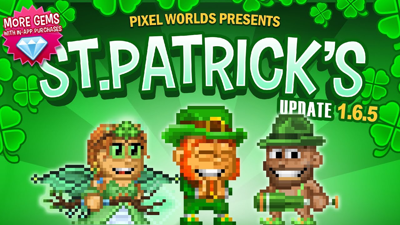 Double the gems! - St. Patrick's Update 2021!