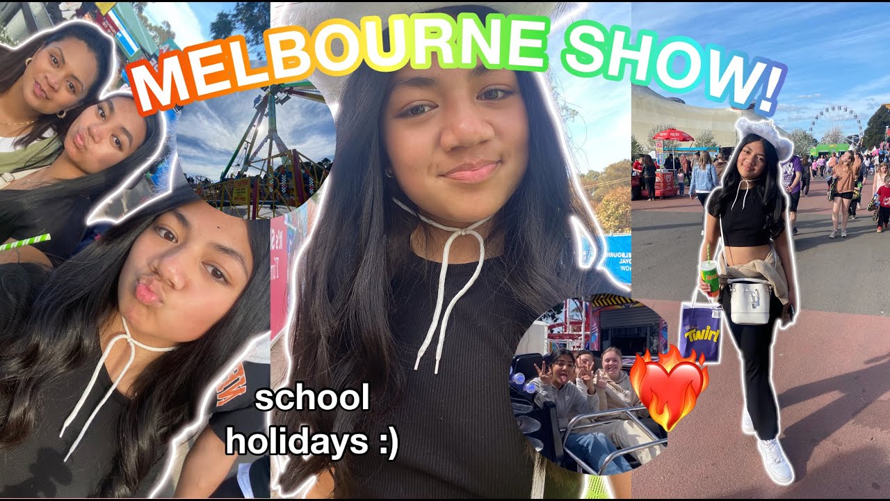 melbourne show vlog ! | lourdes toomaga