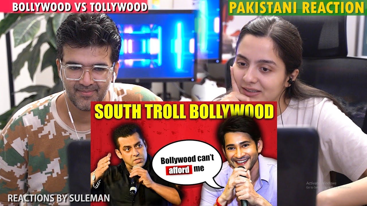 Pakistani Couple Reacts To Bollywood Vs South Indian Cinema | The Real Fight |Bollywood Vs Tollywood