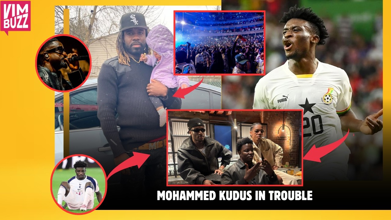 Mohammed Kudus In TR0UBLE Over Sarkodie’s Rapperholic In UK As Darlington Adams CLA$HES With Him