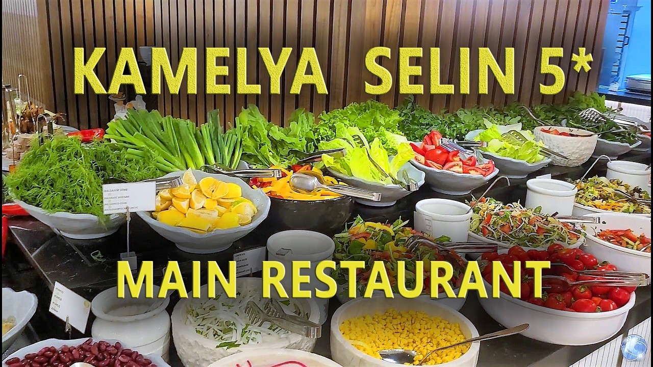 Отель Kamelya Selin: Разнообразие кухонь и блюд