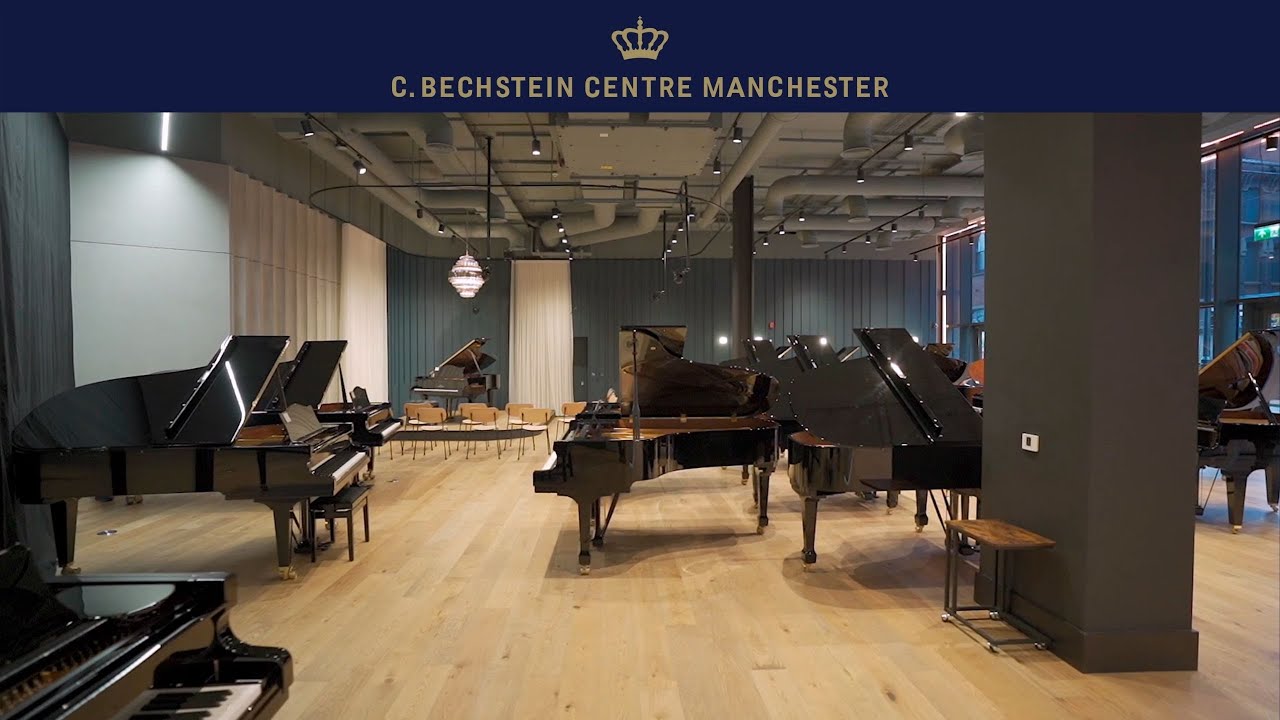 New luxurious C. Bechstein piano showroom - C. Bechstein Centre Manchester