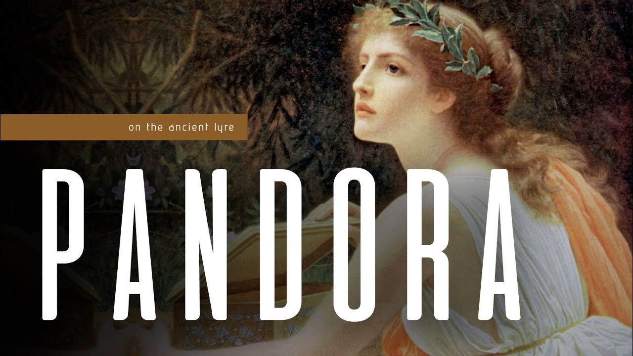 Ancient Lyre - PANDORA by Lina Palera on a LUTHIEROS custom lyre