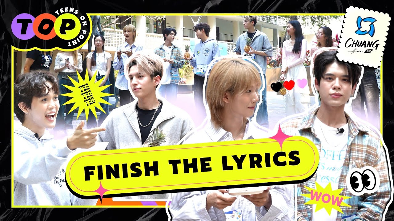 【EP.1】T.O.P FINISH THE LYRICS | CHUANG Asia S2 