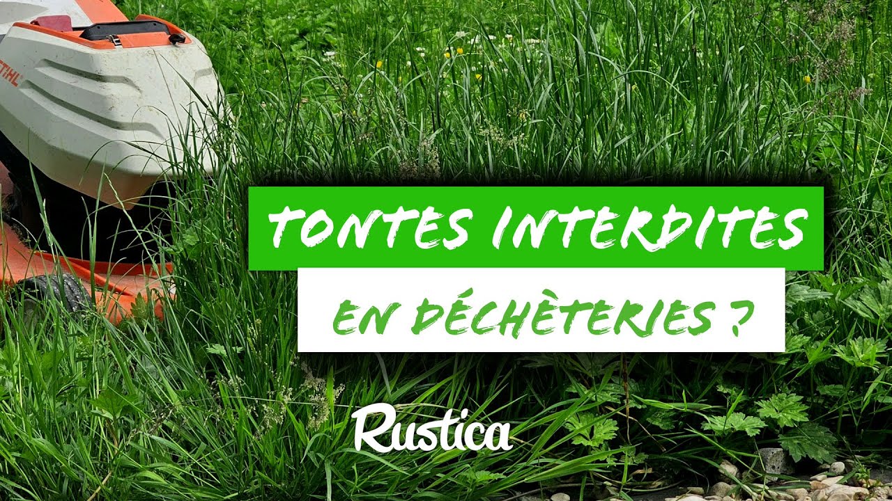 ❌TONTES INTERDITES en déchetteries  : Que faire  ?