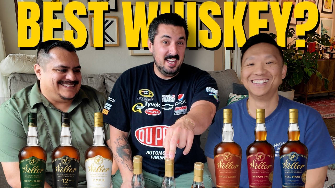 Рейтинг всех сортов бурбона Weller от худшего к лучшему (сравнение с Buffalo Trace)
