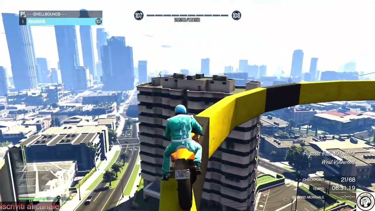 Il PARKOURITO più ASSURDO di SEMPRE che ho GIOCATO su GTA 5 ONLINE!!