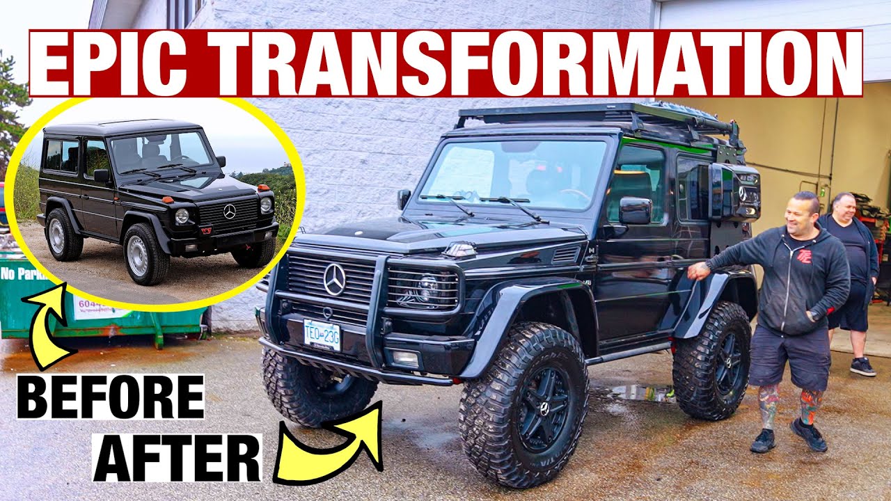 Transforming This Rare Mercedes G-Wagon G500 SWB on Portals into the Ultimate Off-Roader